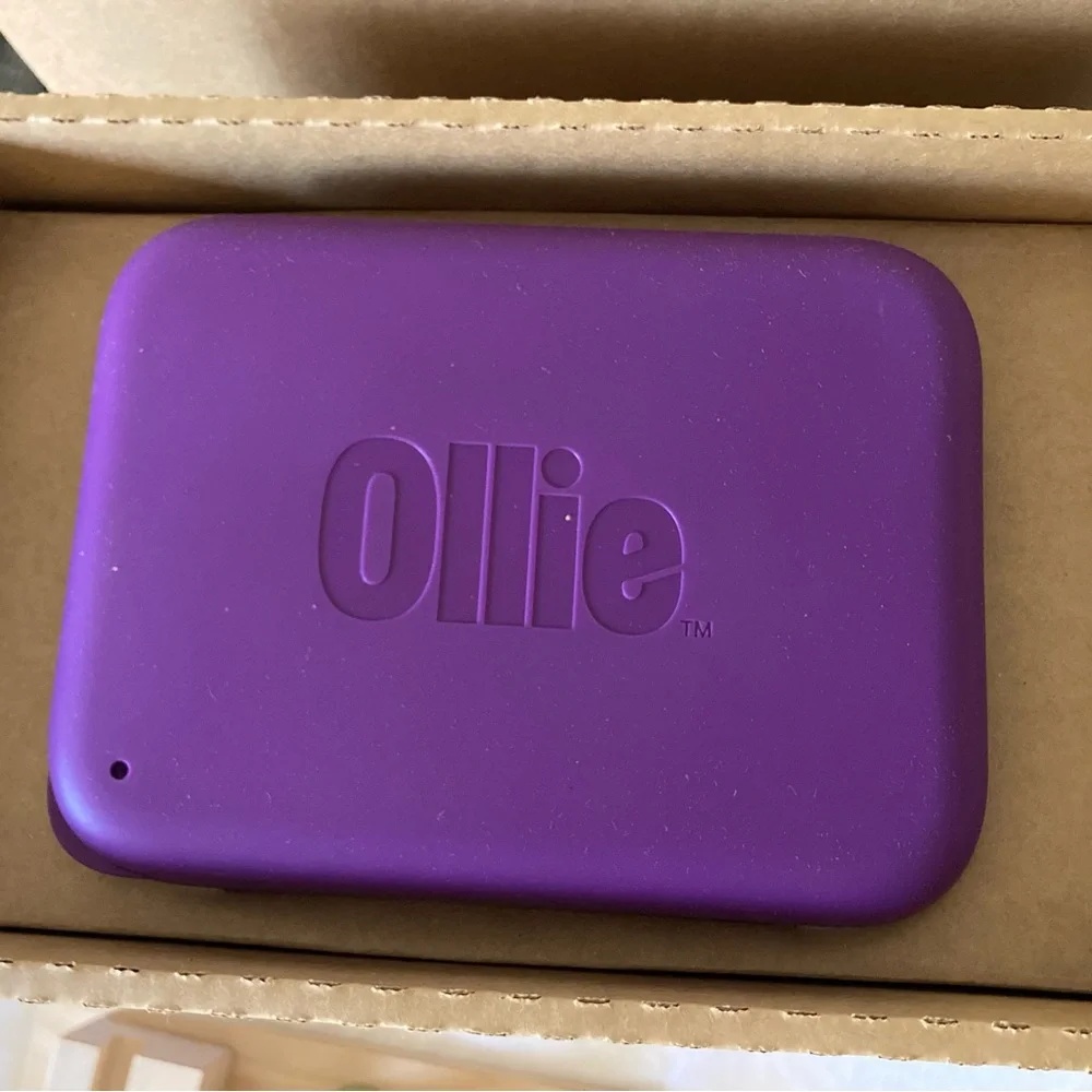 Ollie purple bamboo fiber & Silicone food Case